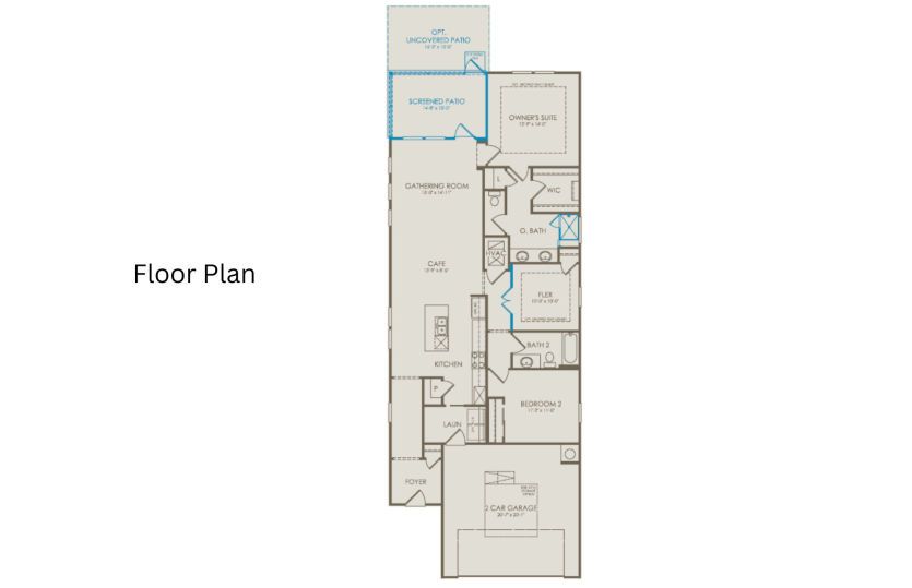 Ranch Floor Plan