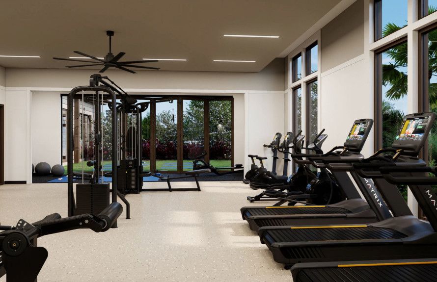 Fitness Center & Yoga Area