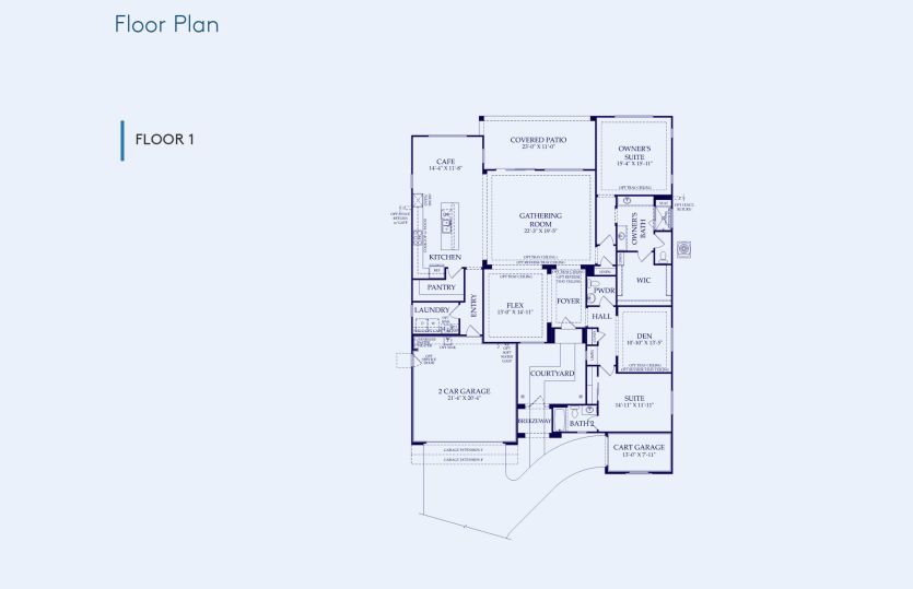Journey Floor Plan, Quick Move-In Home, Floor 1