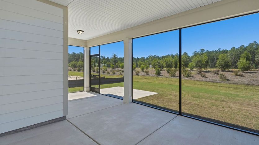 Extended Screened Patio