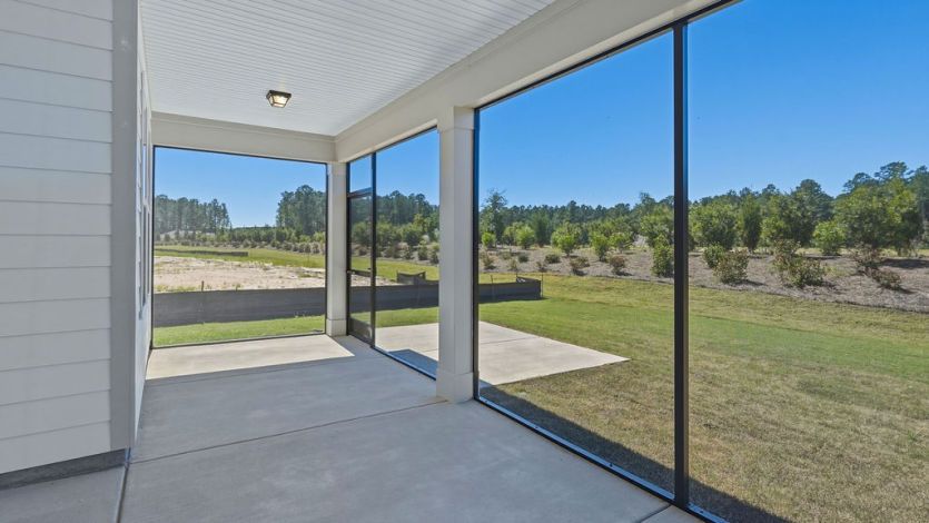 Extended Screened Patio