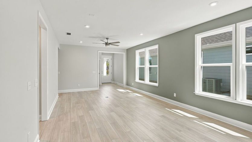 Open Concept Gathering Room and Cafe