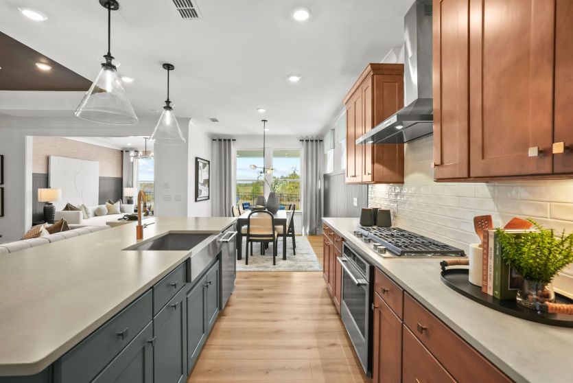 Beautiful Kitchen with an Island