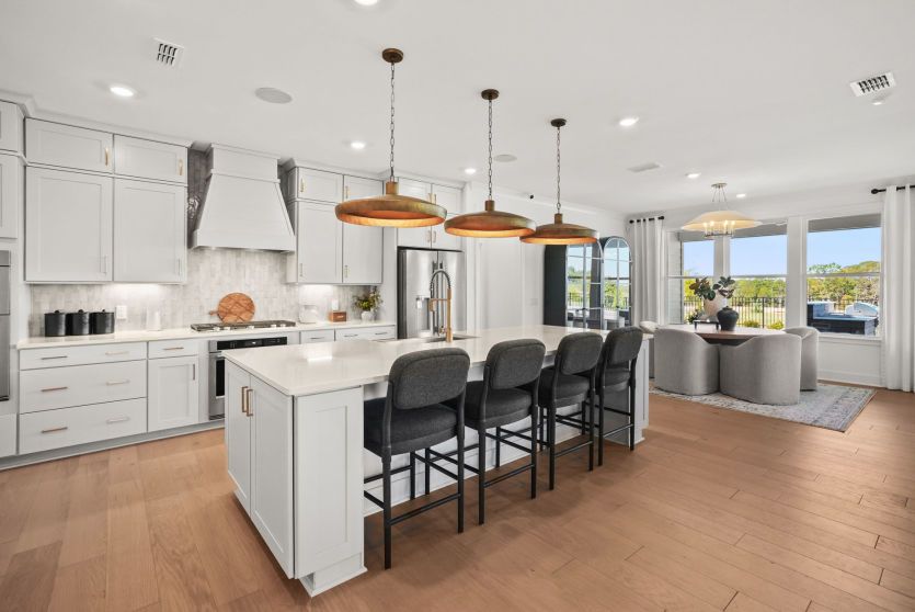 Beautiful Open Kitchen