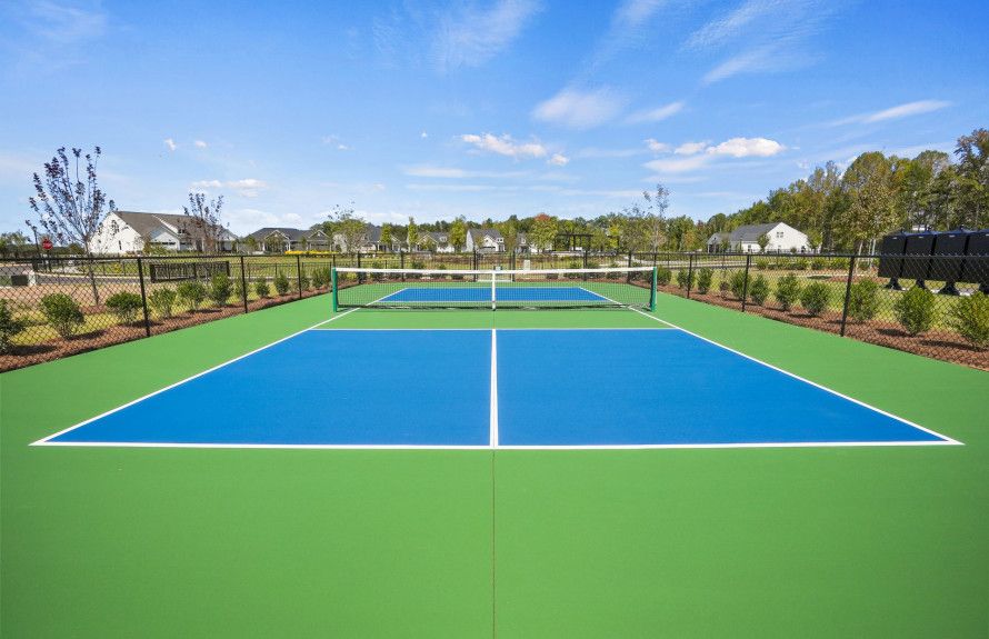 Temporary Pickleball Court