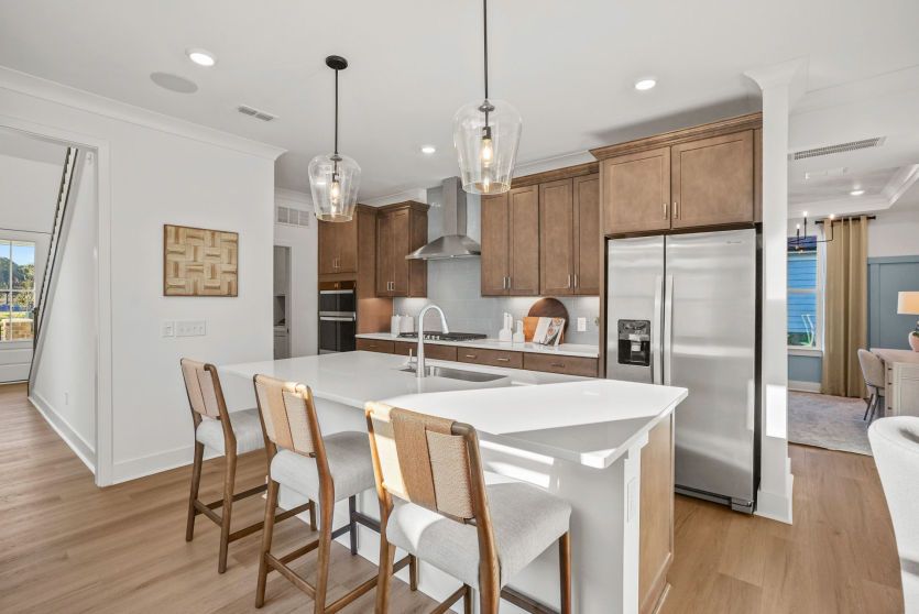 Beautiful Kitchen with an Island