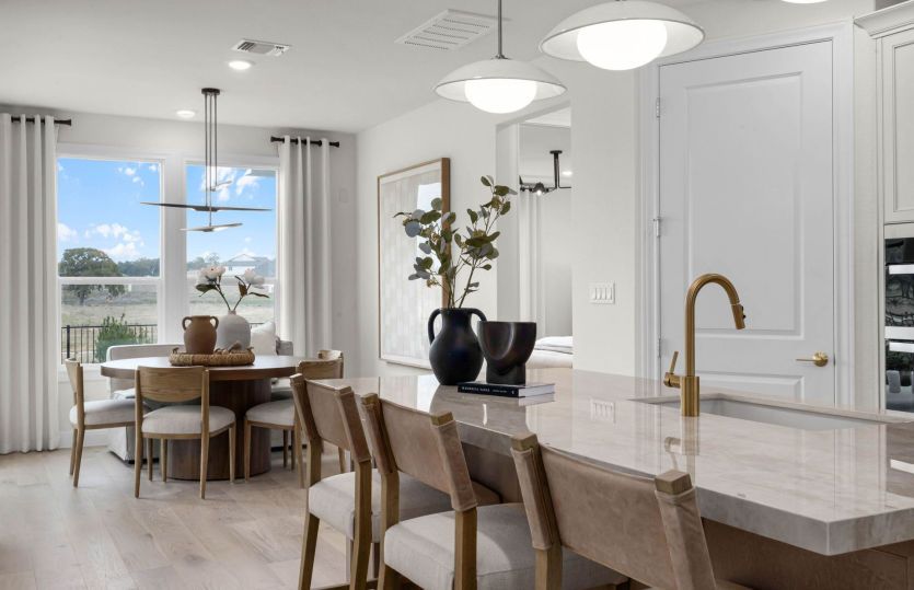 Dining Space Adjacent to Kitchen
