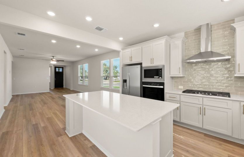 Representational Photo- Open Kitchen