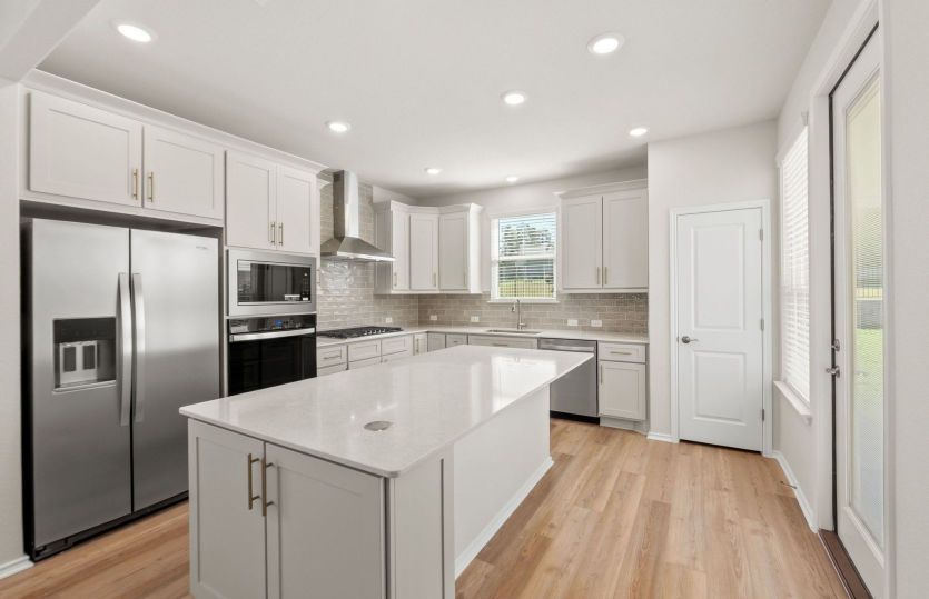 Representational Photo- Open Kitchen