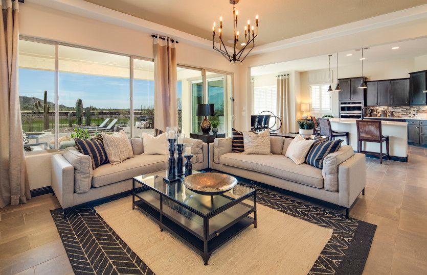 Spacious gathering room