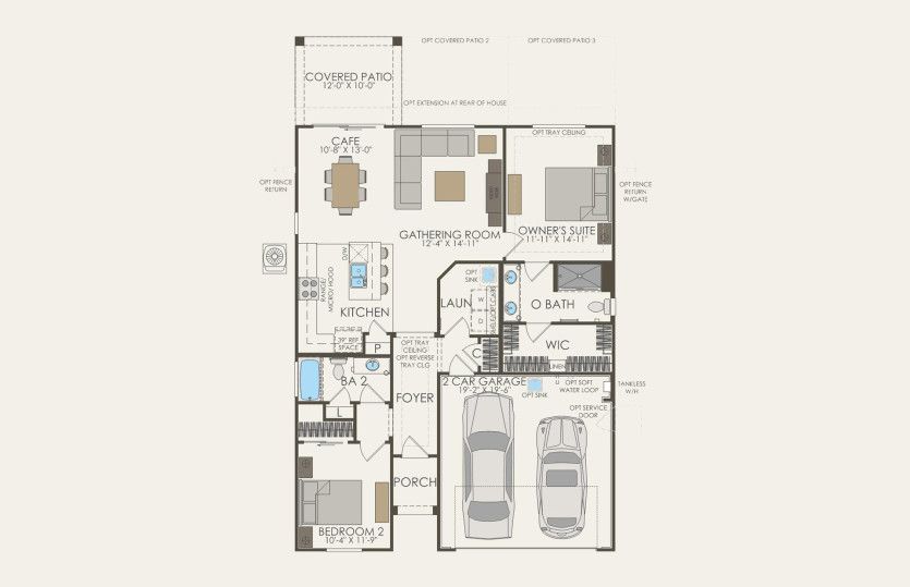 First Floor 2 br / 2 ba