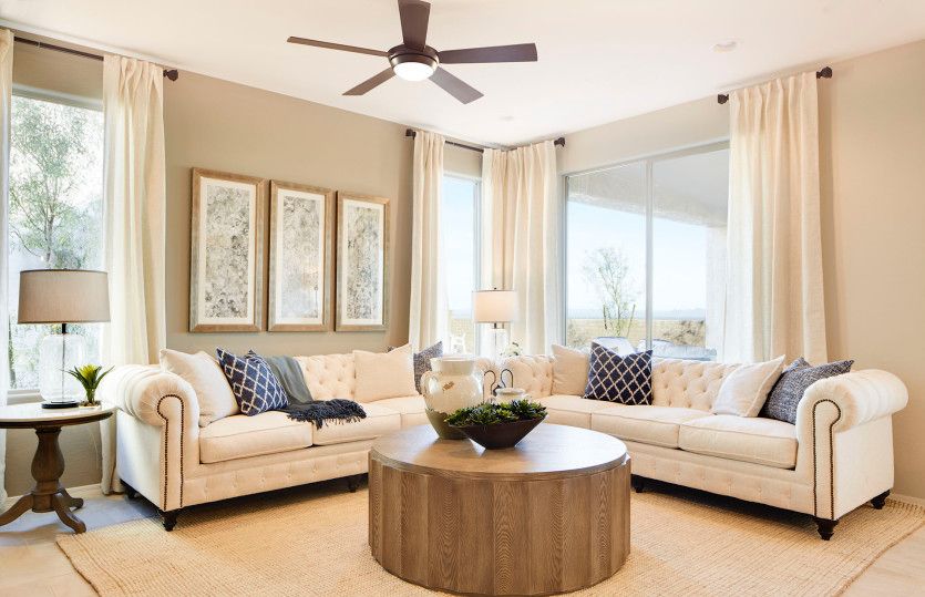 The Gathering Room Features a Cozy Space for Seating