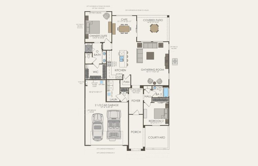 First Floor 2 br / 2 ba