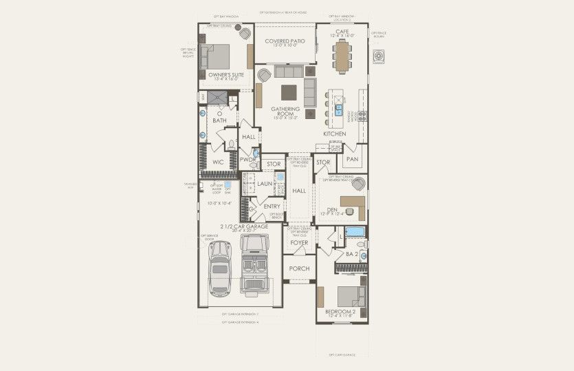 First Floor 2 br / 2.5 ba