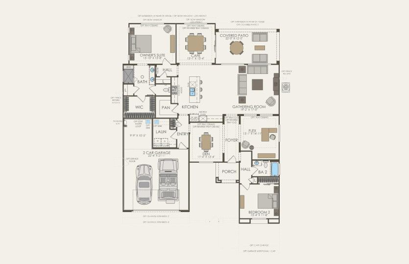 First Floor 2 br / 2 ba