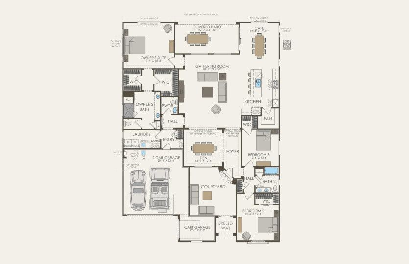 First Floor 3 br / 2.5 ba