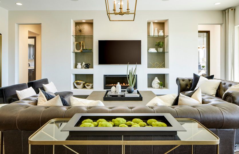 Build-In Entertainment Center in Gathering Room