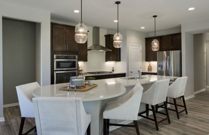 Kitchen with Over Sized Island