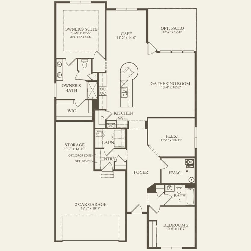 First Floor 2 br / 2 ba