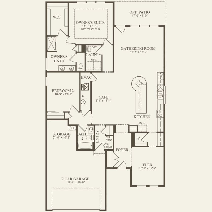 First Floor 2 br / 2 ba