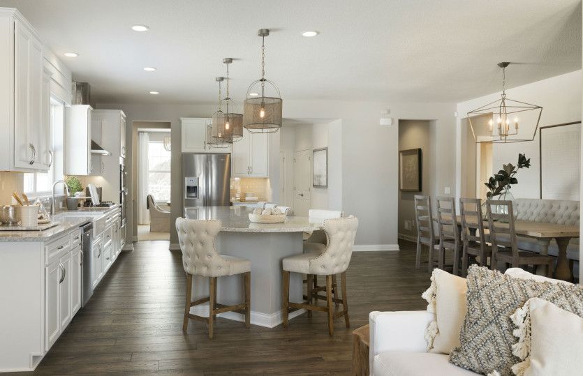 Kitchen + Island