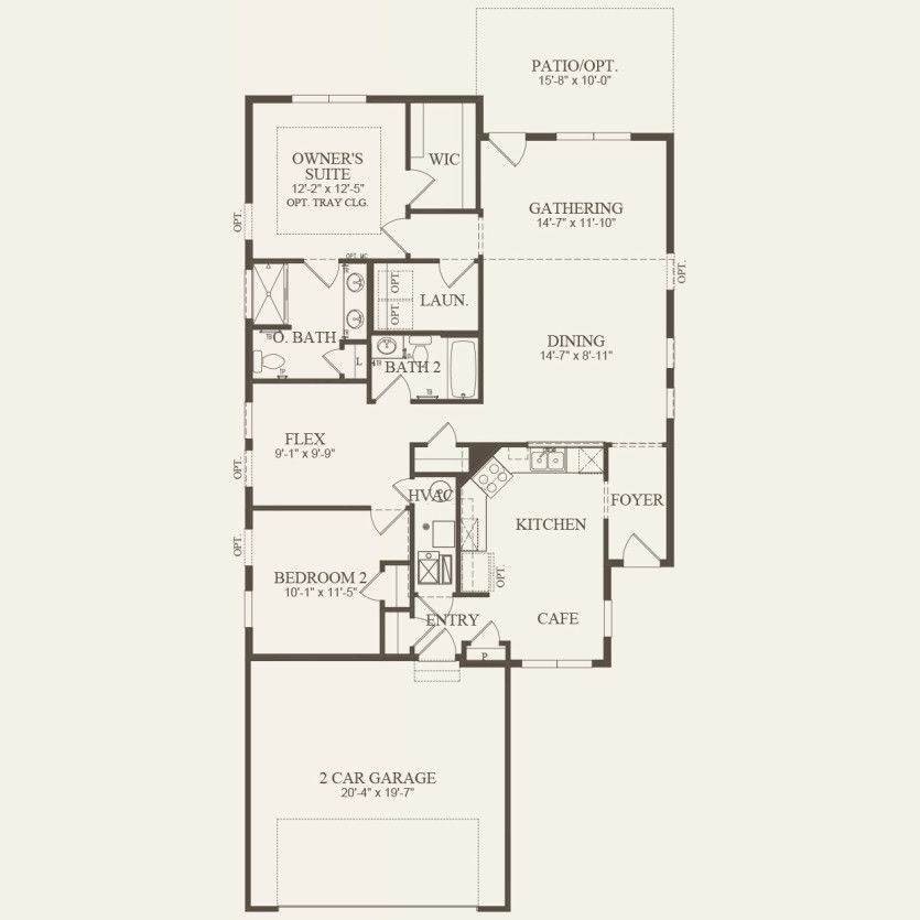 First Floor 2 br / 2 ba