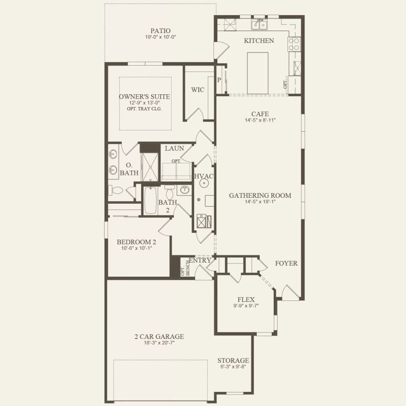 First Floor 2 br / 2 ba