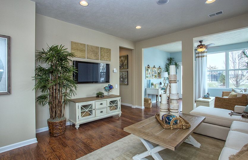 Open Gathering Room with Optional Sunroom