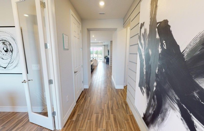 Welcoming foyer