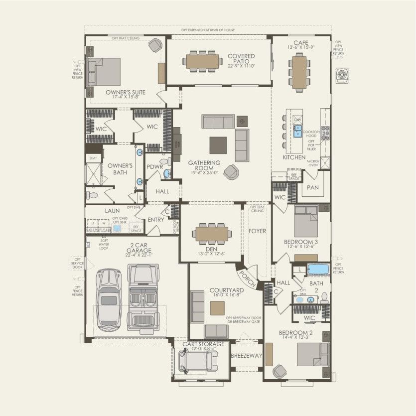 First Floor 3 br / 2.5 ba