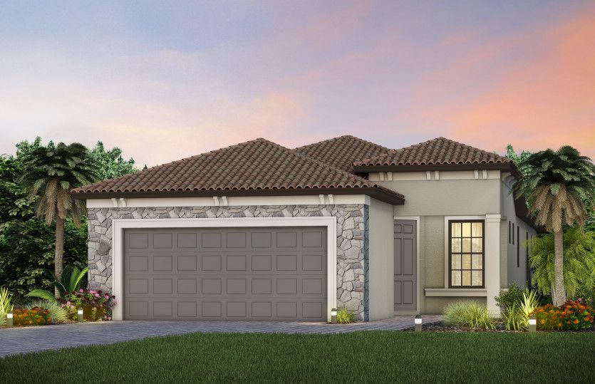 Exterior FM3 with optional stone