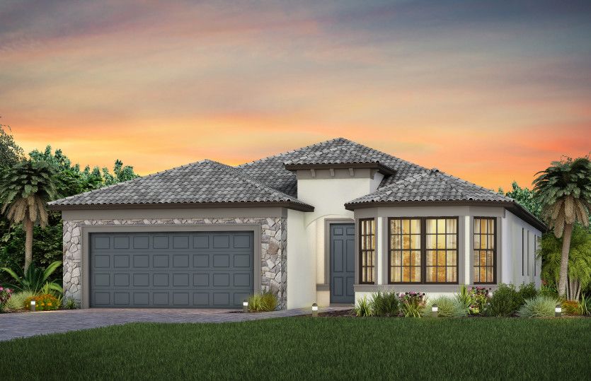 Exterior FM3 with optional stone