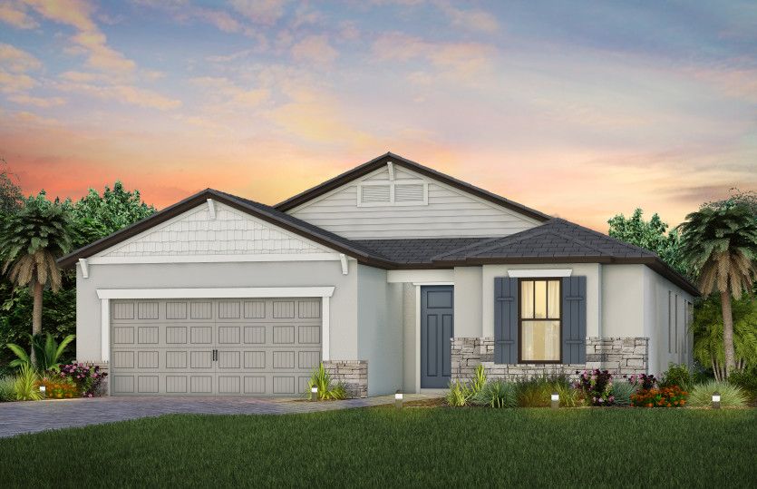 Exterior C2 with optional stone