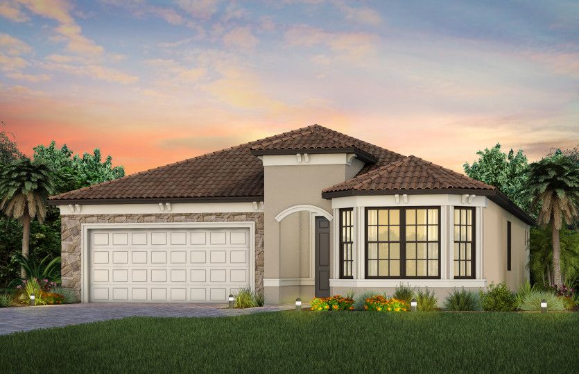 Exterior FM3 with optional stone