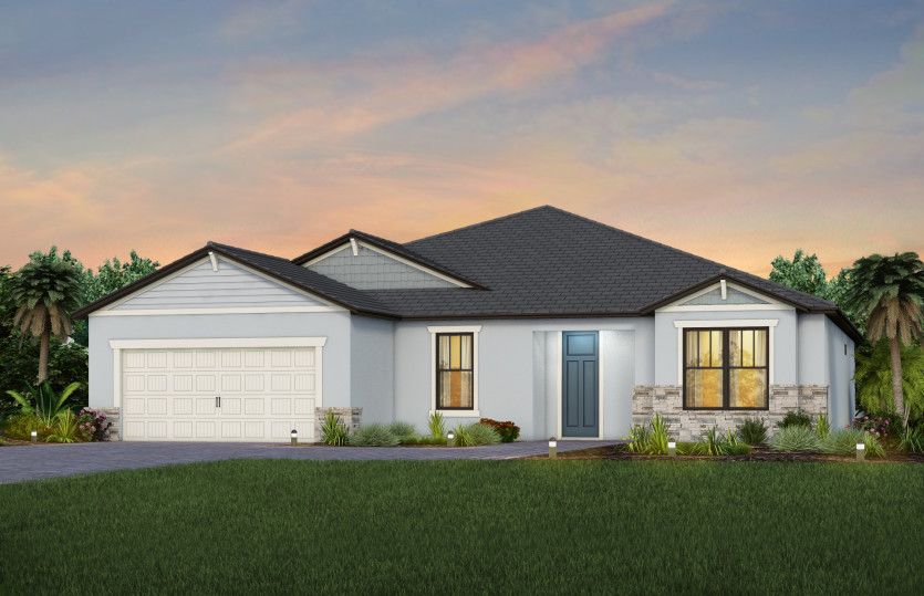 Exterior C2 with optional stone