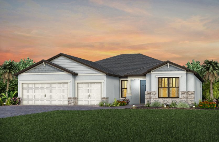 Exterior C2 with optional stone