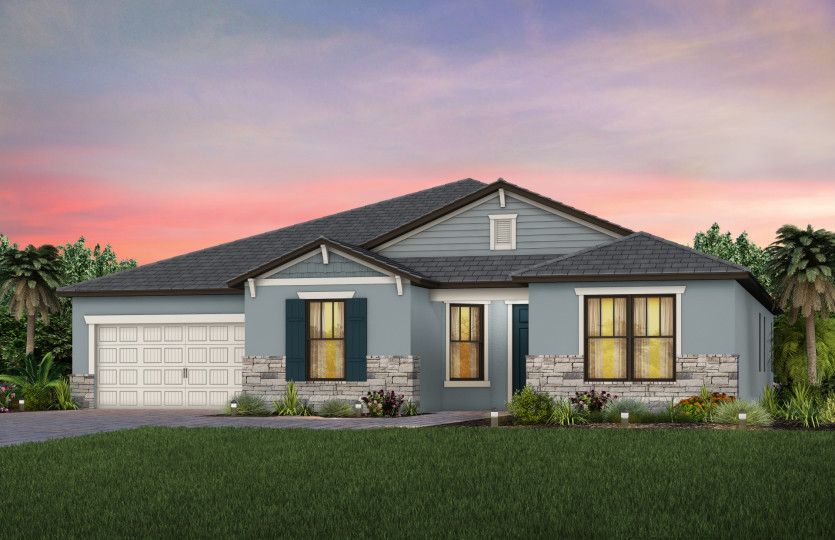 Exterior C2 with optional stone