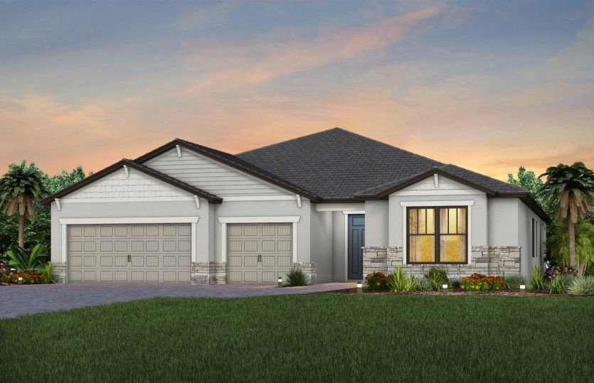 Exterior C2 with optional stone