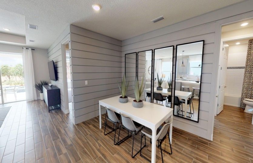 Café dining space