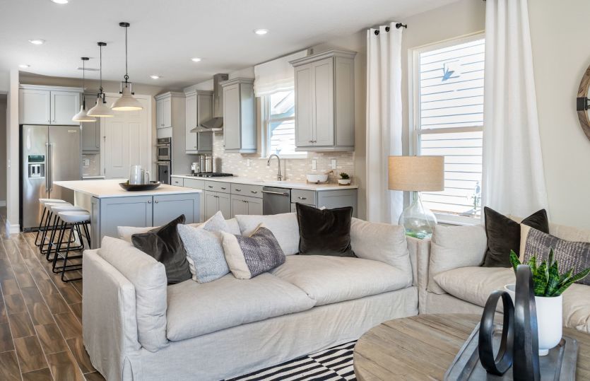 Spacious gathering room