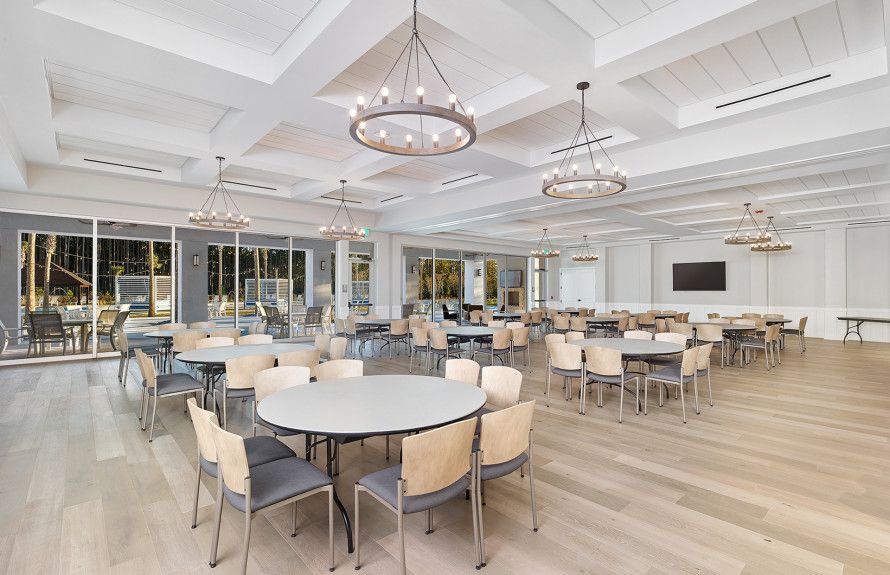 Ballroom with Sliding Doors