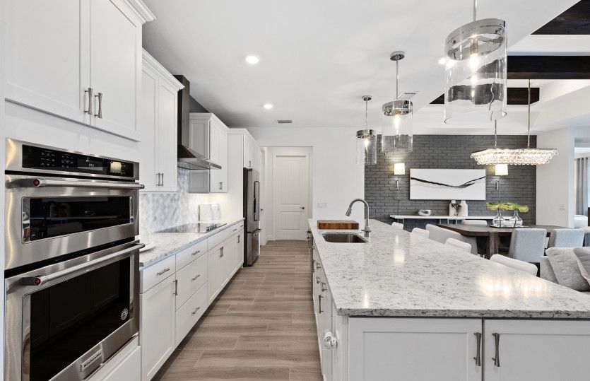 Chef inspired kitchen, perfect feature for a new construction home