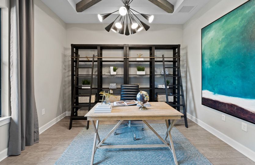 Flex room or optional den with french doors