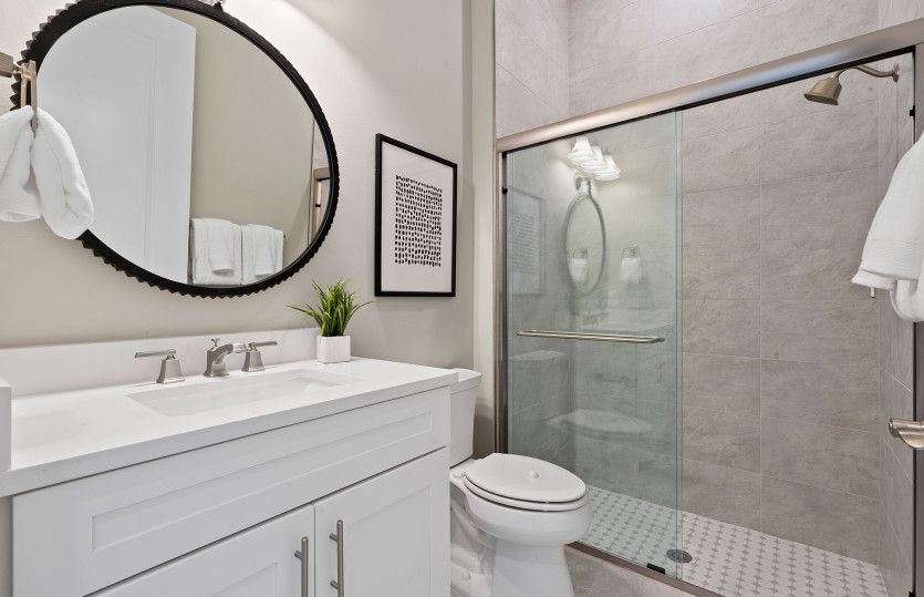 Secondary bathroom