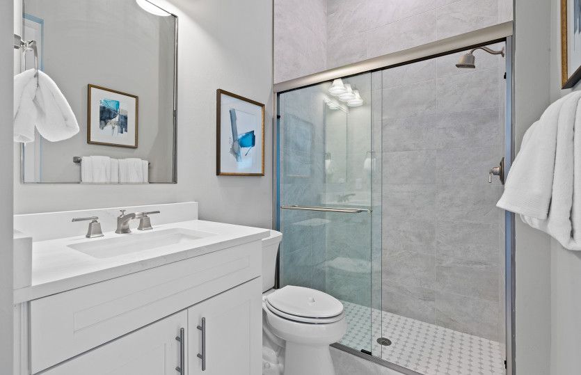Optional pool bath