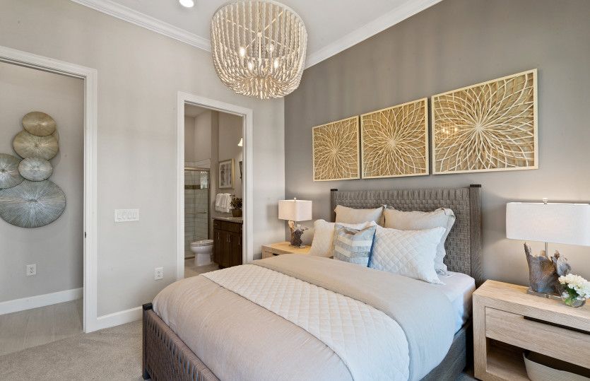 Secondary bedroom with private bath