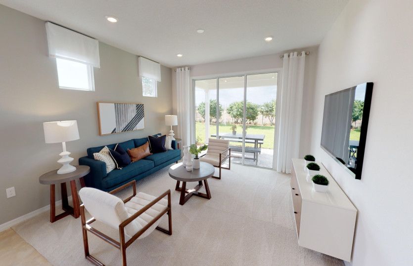 Spacious Living Room