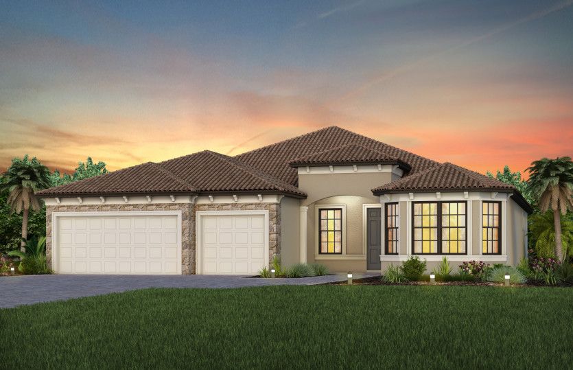 Exterior FM3 with optional stone