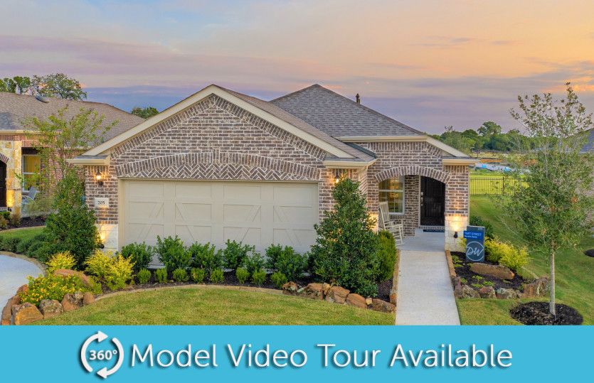 Taft Street Plan at Del b at Trinity Falls in Mckinney, TX by Del b