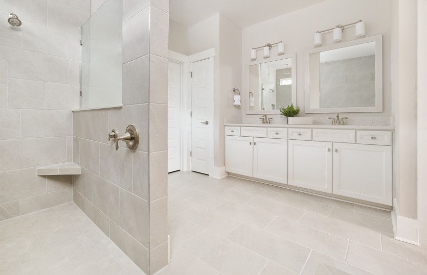 The Owners' Bathroom features a walk-in tile shower